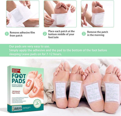 Premium Detox Foot Patches (Pack of 60) BUY 1 GET 1 FREE